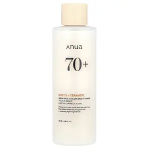 Anua Rice 70 Glow Milky Toner, 8.45 fl oz (250 ml)