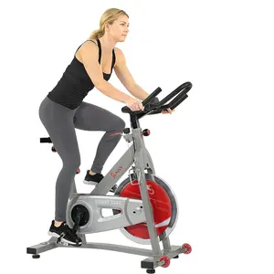 Health & Fitness Pro Cycling Stationary Bike, 40 LB Flywheel & 4-Way Adjustable Seat for Home Exercise & Indoor Cycle/Cardio Workout, Optional Exclusive SunnyFit App Enhanced Bluetooth Link