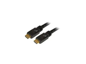 StarTech.com HDMM25 25 ft High Speed HDMI Cable - Ultra HD 4k x 2k HDMI Cable - HDMI to HDMI M/M - 25ft HDMI 1.4 Cable - Audio/Video Gold-Plated - 1 pack