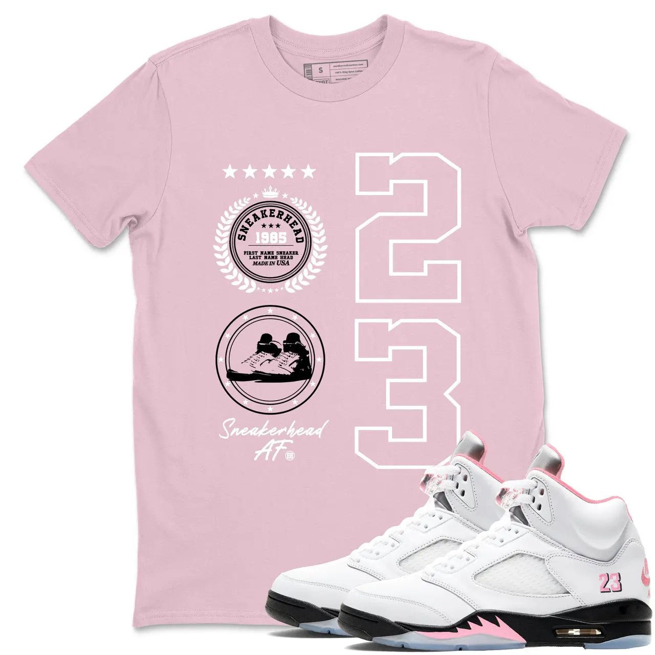 Unisex T-shirt To Match Sneakers Jordan 5 35th Anniversary - Sneaker Emblem. 100% Cotton for Casual Wear. Comfortable Summer Unisex T-Shirt to match Jordan Sneaker. Streetwear Style. urban outfitters
