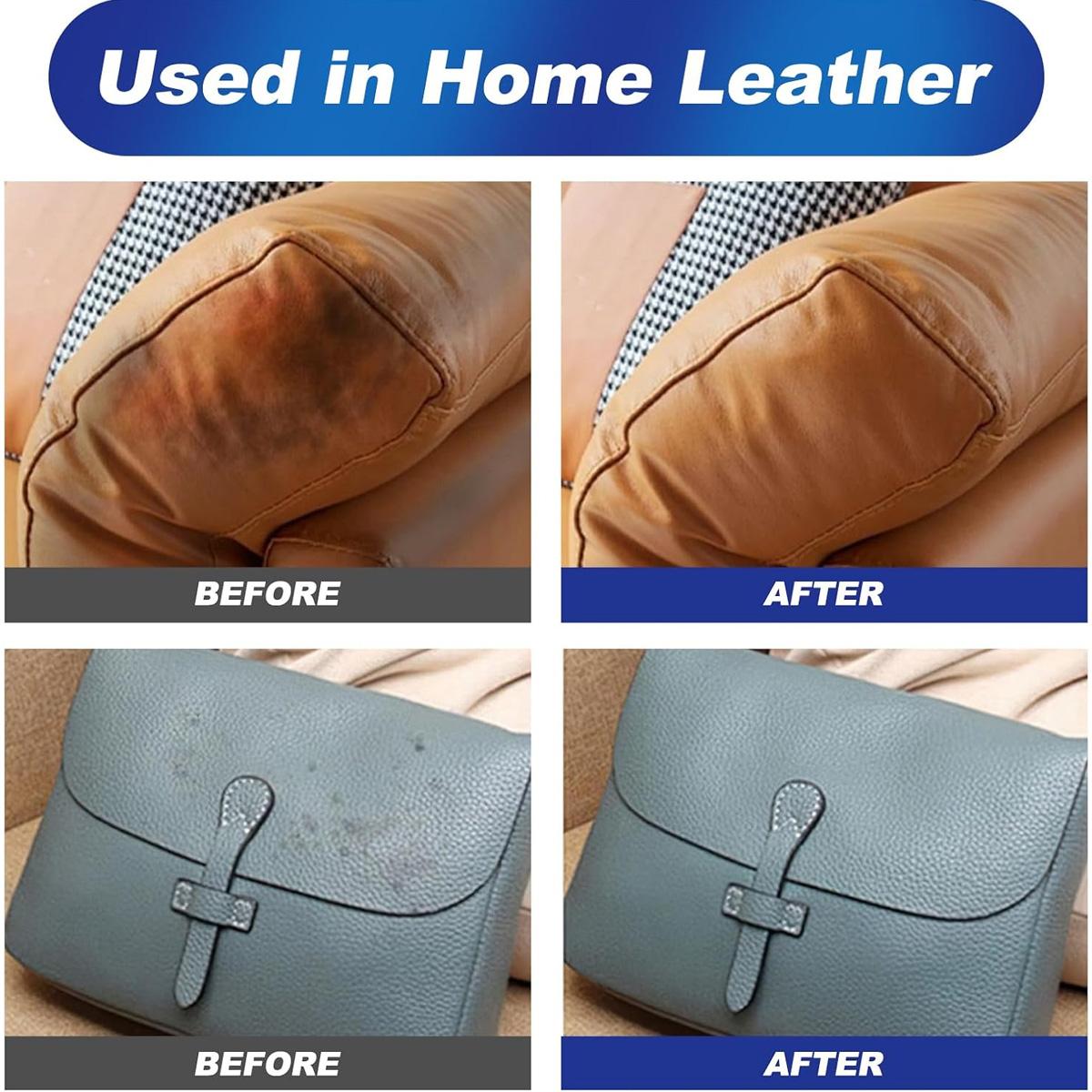 Multi-Functional Leather Cleaner & Conditioner, Deep Clean Nourish Protect for Sofa Shoes Bags Car Seats