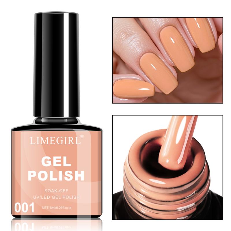 LIMEGIRL Gel Nail Polish Kit With UV Lamp 15 Color Semi Permanent Gel Nail Polish Kit With Frosted Top Paint Primer Nail Tool Set Nail  Polish Luminary Gel Nail Nail kit Nail Art Starter Kit for Beginners