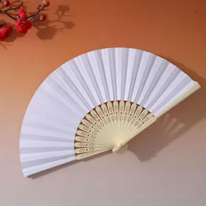 Solid Color Handheld Fan, 1 Count Modern Classic Foldable Hand Fan, Folding Fans, Handheld Fan for Daily Shows Home Decor, Portable Folding Fan