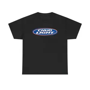 Chud Light Shirt 100 Cotton Unisex Crewneck Y2K Graphic Tee Meme Shirt