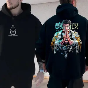 Gyomei Himejima Anime Hoodie, Stones Hashira Demon Slayer Sweatshirt, Kimetsu No Yaiba Shirt, Unisex Sweater Pullover Tee