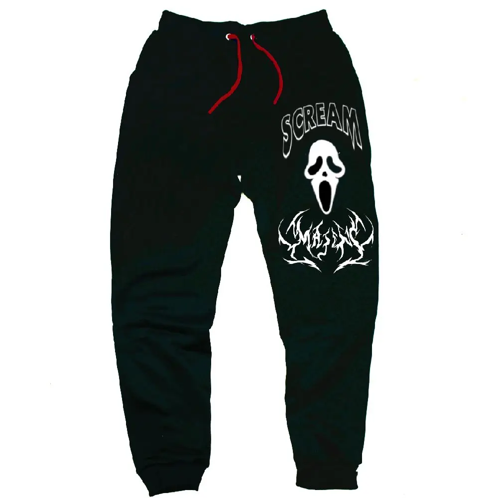 Ghost Face "Scream" Joggers Graphic Joggers Streetwear Joggers