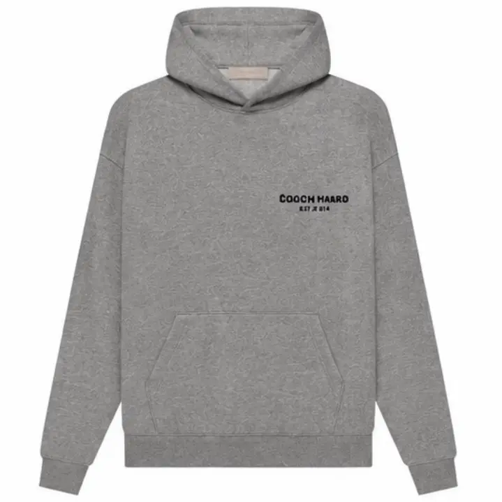 Casual Dark oatmeal hoodie