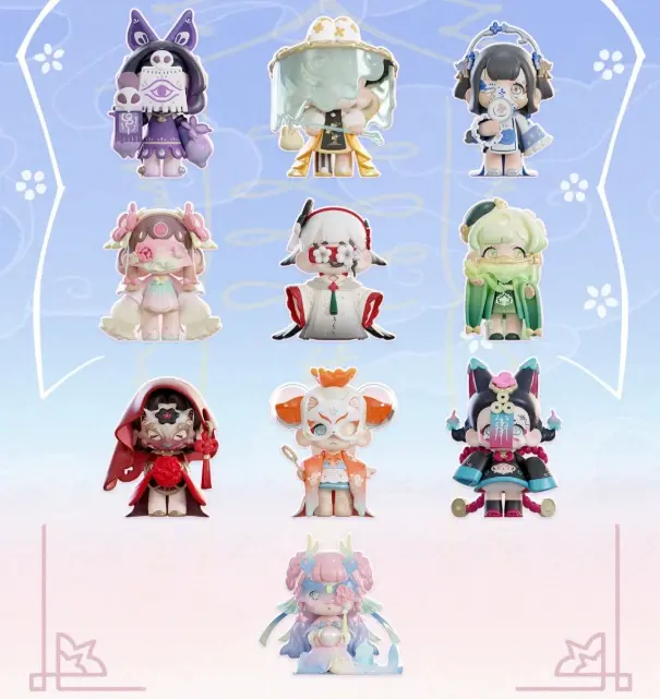 Kasaa Marvelous Story Series Character Art Figurine Blind Box, Collectible Entertainment Statue
