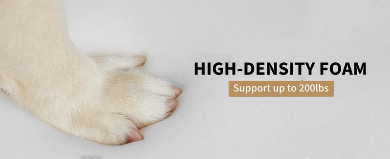 Naudacaa Dog Stairs for Small & Large Dogs and Cats, 6/7 Steps Dog Ramp for High Beds, Couch, Sofa, Waterproof Pet Steps with Removable Washable Cover