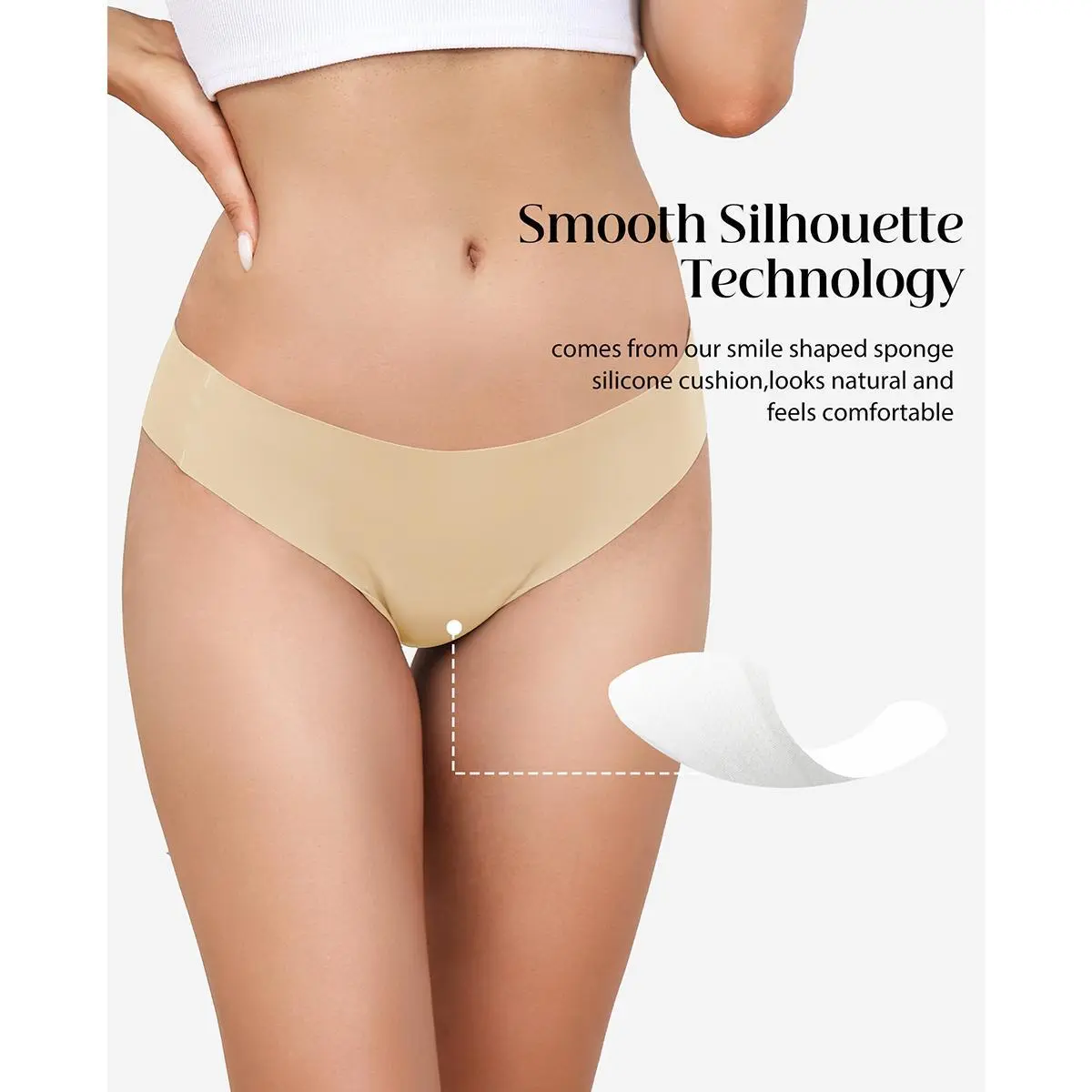 LEVAO 6 Pack Invisible Thongs for Women Seamless No Show G-String Panties, Anti Cameltoe Pad, Sexy Lightweight Underwear for Gym & Yoga - TikTok Shop LEVAO 6 Pack Invisible Thongs for Women Seamless No Show G-String Panties, Anti Cameltoe Pad, Sexy Lightweight Underwear for Gym & Yoga - TikTok Shop