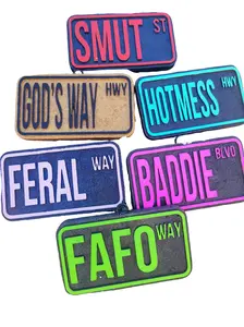 Street Sign Car Freshies Air Fresheners