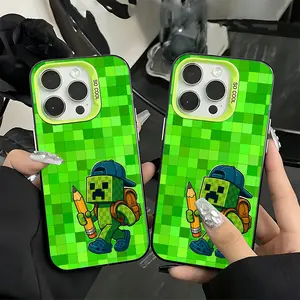 Hot Block Game M-Minecrafts Phone Case Suitable for iPhone 17 16e 16 15 14 13 12 11 Mini Pro Max Air X XR XSMAX 8 7 Plus Anti Fall Matte Back Cover Protector