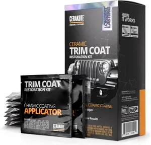 CERAKOTE CERAMIC TRIM COAT RESTORATION KIT – PLASTIC TRIM RESTORER WITH 200 WASH PROTECTION