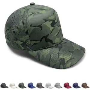 Baseball Cap Snapback Adjustable Size Military Camo Tactical Hat Laser Cut Men Baseball Cap Snapback Adjustable Size Military Camo Tactical Hat Laser Cut Men