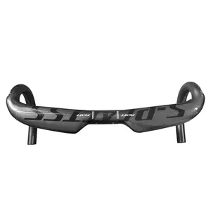 Bike Carbon Road Handlebar 400/420/440mm Glossy Internal Routing, City Bike Components, Bicycle Handle Bar Accessories