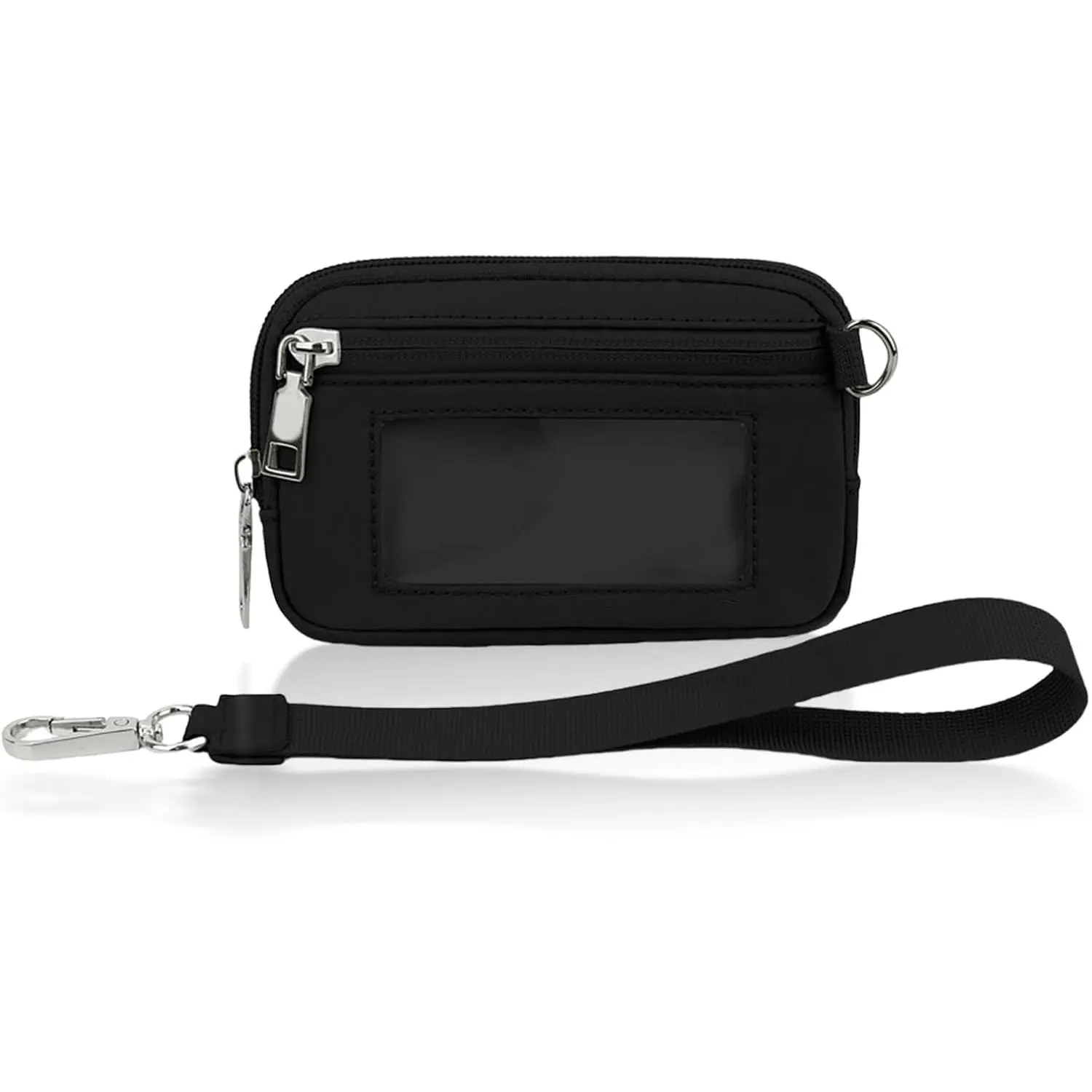 The Iris' Wallet, Multifunctional Fashion Wristlet Handbags for Women,  Nylon  Wallet, Zip Card Case