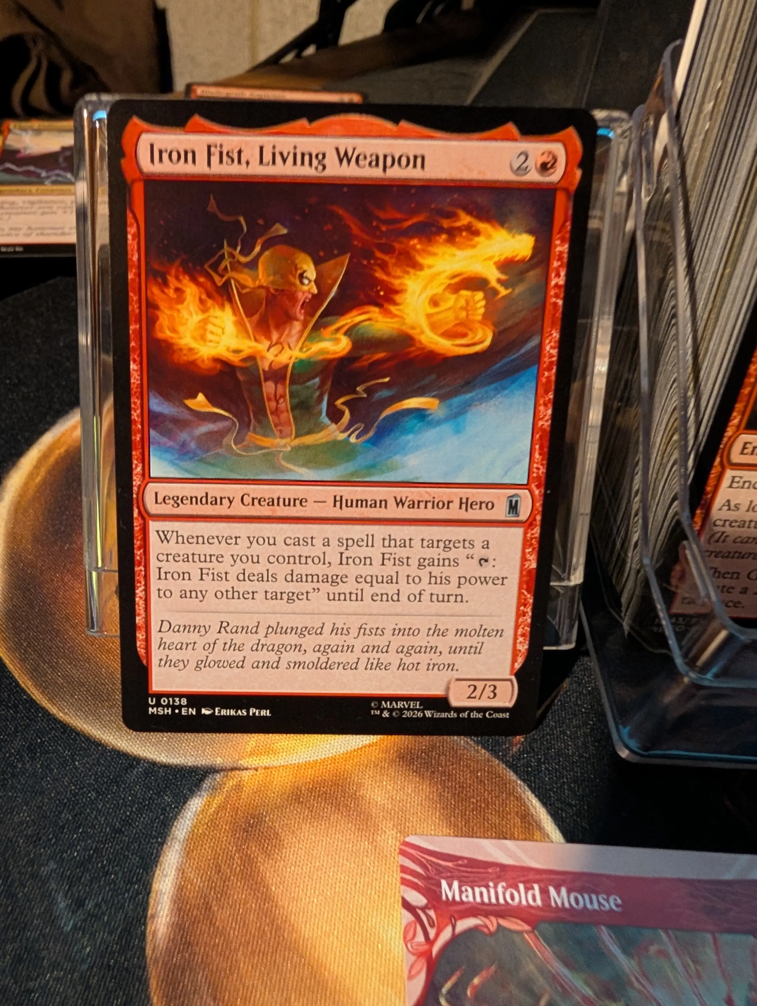 Iron Fist, Living Weapon budget Commander Deck