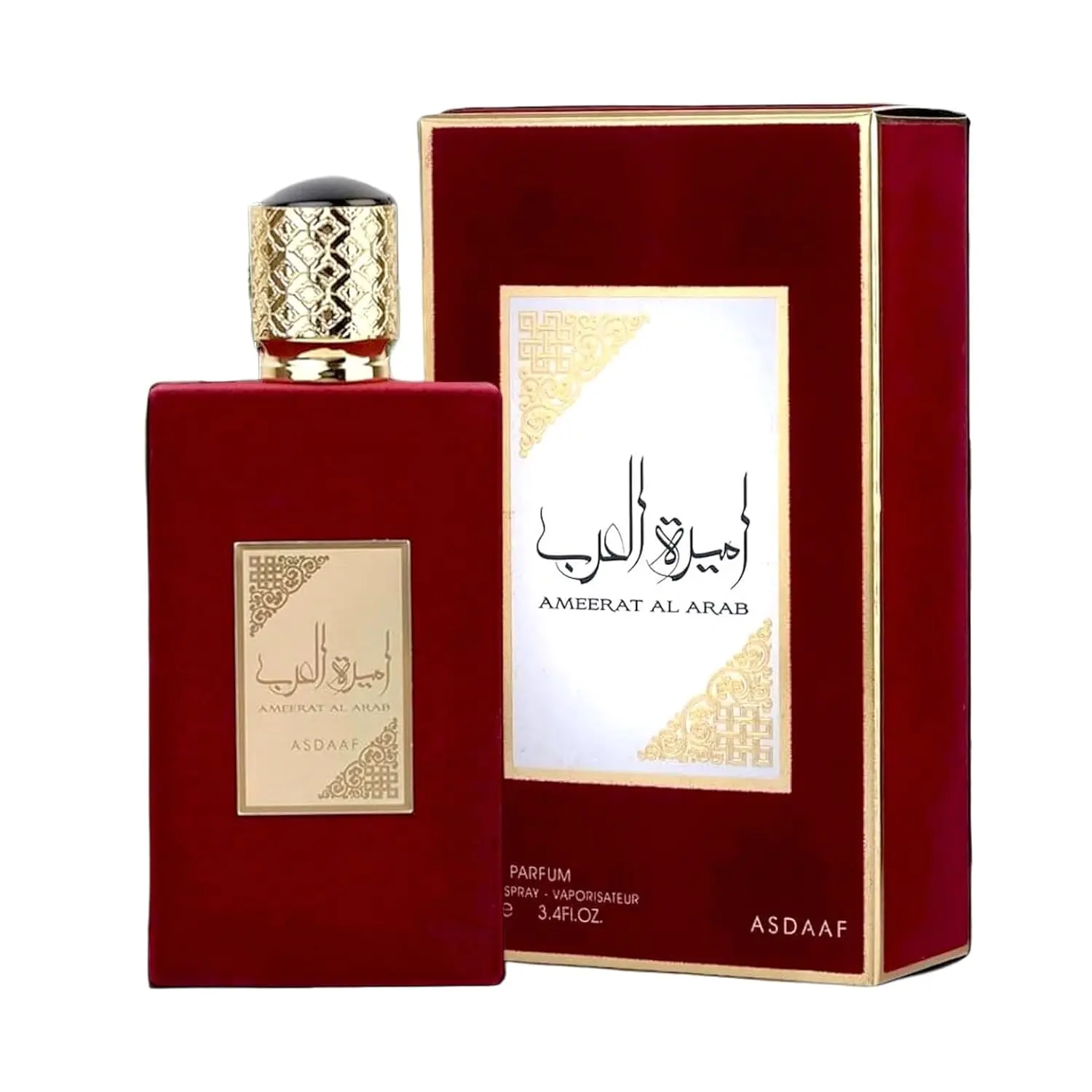 Asdaaf Ameerat Al Arab Eau de Parfum Spray for Women, 3.4 Ounce (100ml)