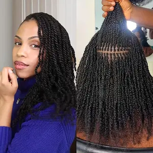 New Wholesale Arrivals Afro Kinky Curly Human Hair Bulk for Permanent Micro Locs/Twists/Braids/ Locs - Natural Black Color 1B, 30g/pack, Unisex Adult Hair Extensions for Braids, Twists, and Locs, Braided Hair Extensions, Twist Hair Extensions, Natural Loo