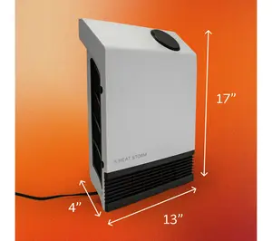 Heat Storm Wall Mount 1000 Watt Infrared Space Heater Heat Storm Wall Mount 1000 Watt Infrared Space Heater