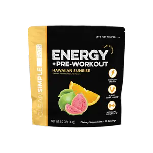 Energy + Pre-Workout: Hawaiian Sunrise (30 Servings)