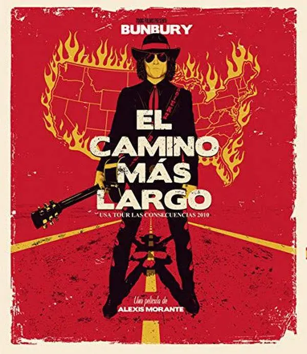 USED-Enrique Bunbury: Camino Mas Largo (DVD)
