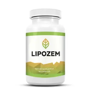 Lipozem Advanced Weight Support – 100% Natural BHB Ketone Complex – 60 Capsules – 2 Daily for Metabolism & Energy – Vegan, Non-GMO, Stimulant-Free Supplement Edible