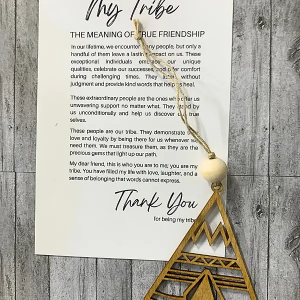 My Tribe Friendship Charm/Ornament