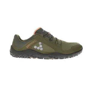 Vivobarefoot Mens Primus Trail Iii All Weather Firm Ground Running Sneakers Shoes - Green