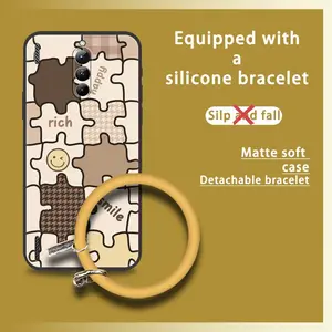 Ring Soft Case Phone Case For ZTE Nubia Red Magic8 Pro/8S Pro/8pro+/8S pro+ heat dissipation Youth Back Cover Solid Color Creative Dirt-resistant Cartoon Personality Funny Cute