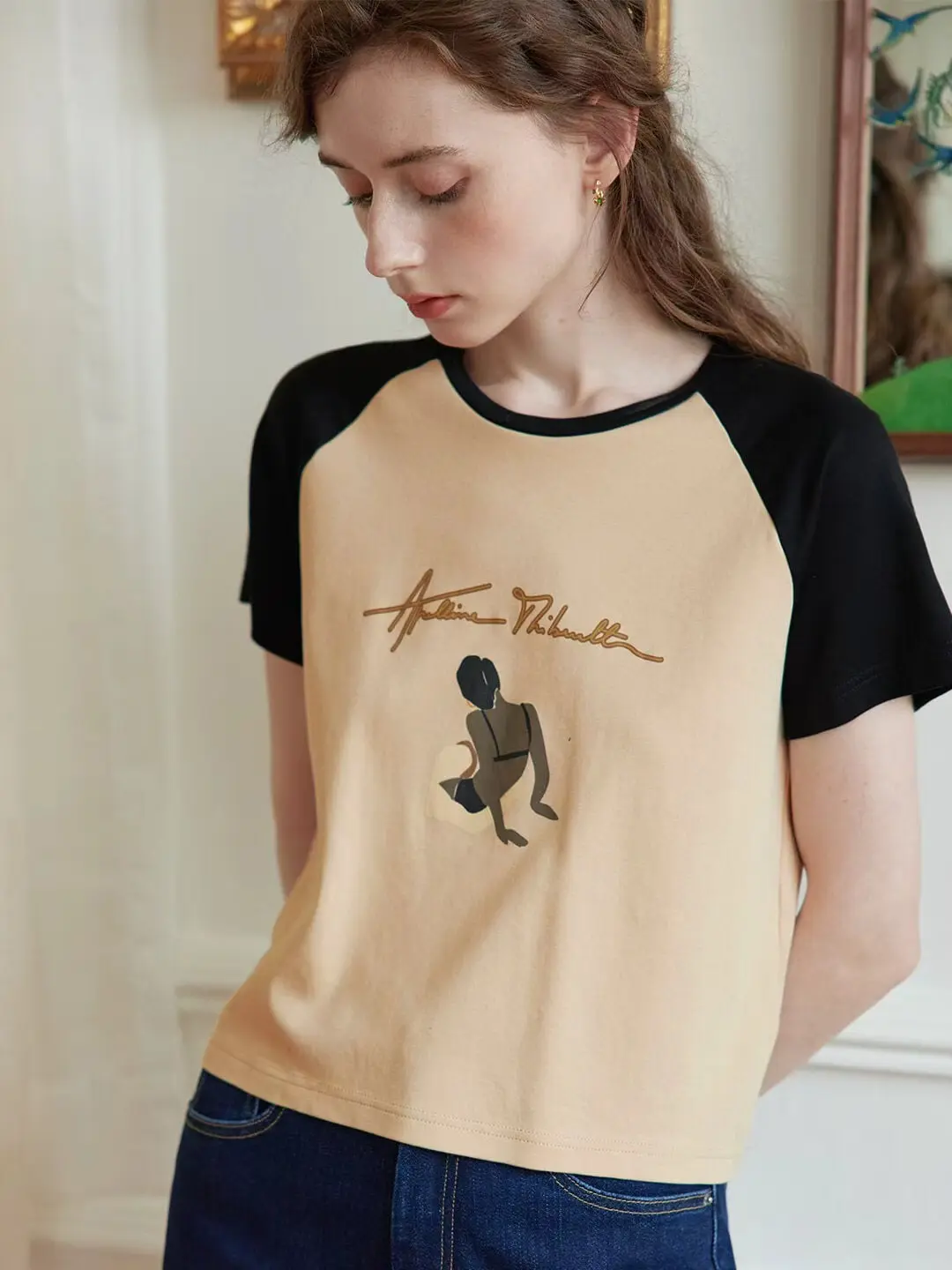 Apolline Women Power Inspired Graphic T Shirt