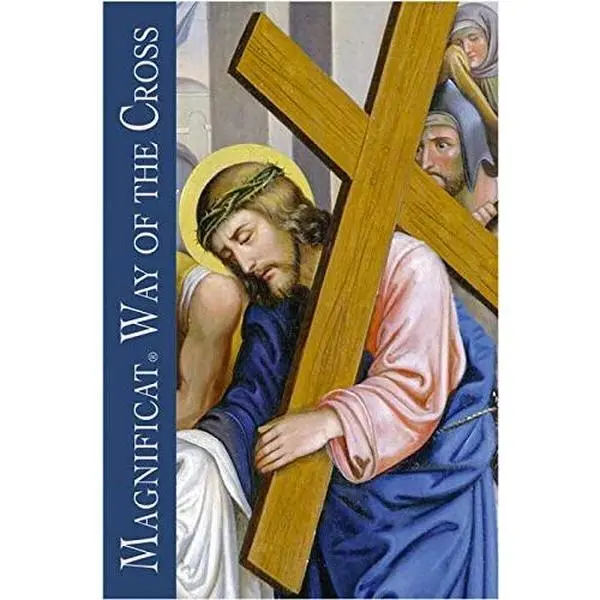 USED English Magnificat Catholic Way of the Cross Devotional Booklet by Fr Andrew Hofer OP - Like New, Soft Cover, 0.68 lb