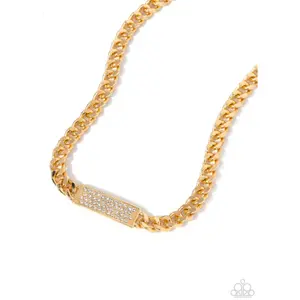 Rockstar Radiance Gold Necklace