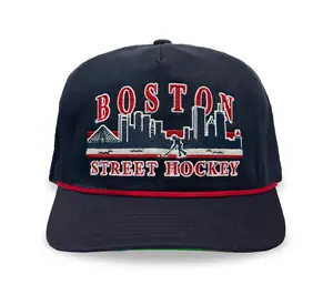 Boston Street Hockey Snapback: Navy