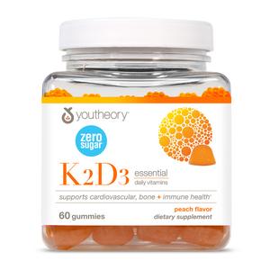 Youtheory K2D3 Sugar-Free Gummy 60ct