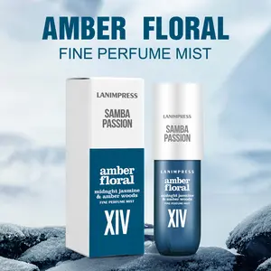 LANIMPRESS Samba Passion Perfume Spray 3.0 FL OZ Amber Floral Notes Travel Size Fine Mist for Modern Ladies Liquid
