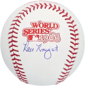 Ray Knight New York Mets Autographed 1986 World Series Logo Baseball - Fanatics Authentic Certified