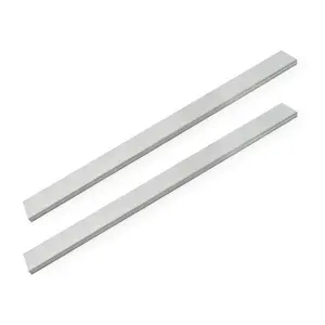 2PCS Aluminum Flat Bar, Aluminum Plate, 12" Length 1" Width 1/4" Thickness, Aluminum Bar Stock