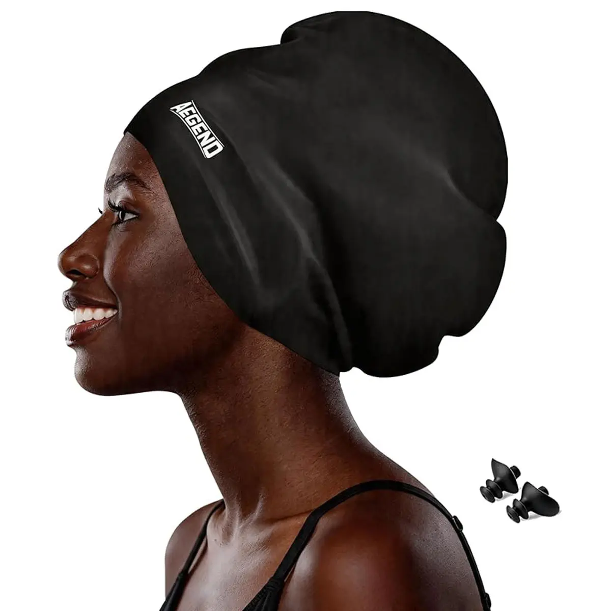 Extra Large Swim Cap for Braids and Dreadlocks - Swimming Cap for Women Long Hair Adult Swim Cap for Long Thick Curly Hair Keep Your Hair Dry summervibes