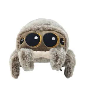 1pc Ultra Soft Spider Plush Toy, Cute Stuffed Animal Pillow, Home Decor Ornament, Perfect Gift Idea, Creative Spider Plush Toy