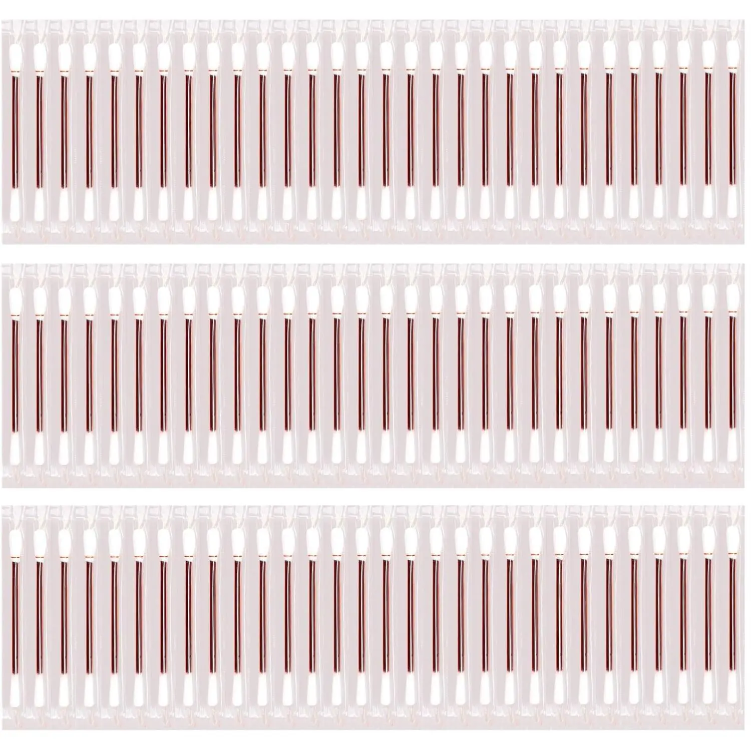200PCS Soft Elastic Disposable Iodine Cotton Swabs, Individually Packaged Swabsticks for Daily Care and Treatment Use