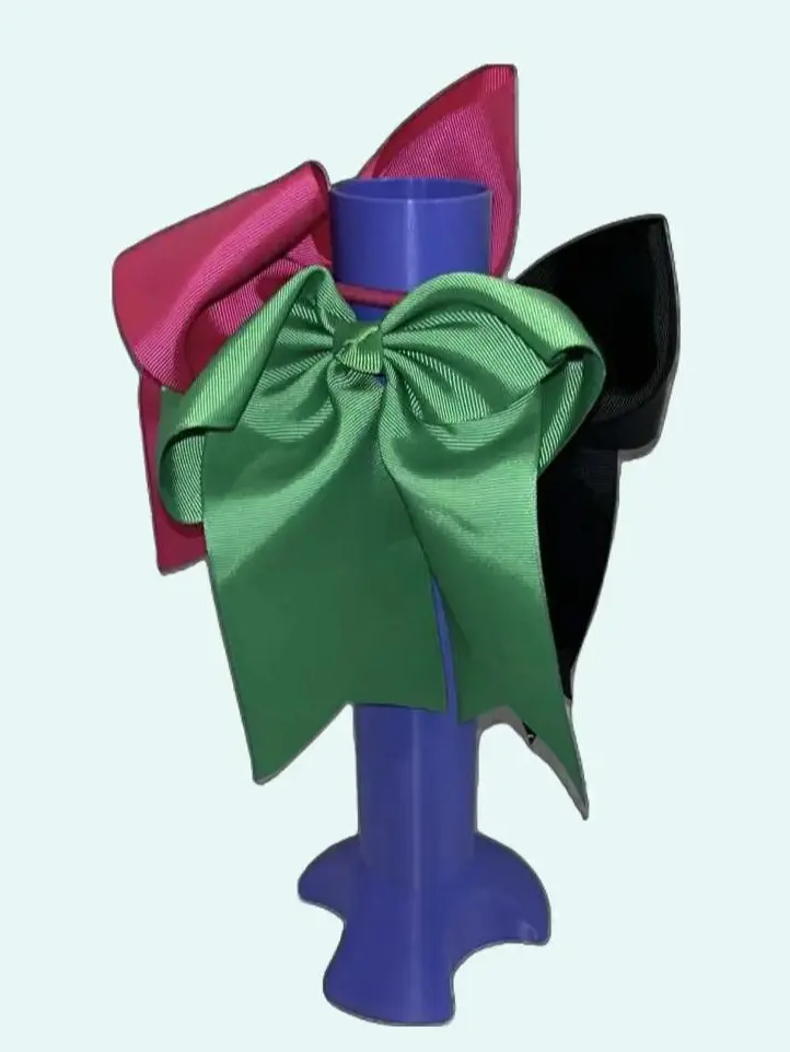 HDZ3DWORKS Vertical Scrunchie & Hair Tie Display - Custom Stand for Hair Ties & Accessories - Compact Space-Saving Organizer - Available in Two Sizes