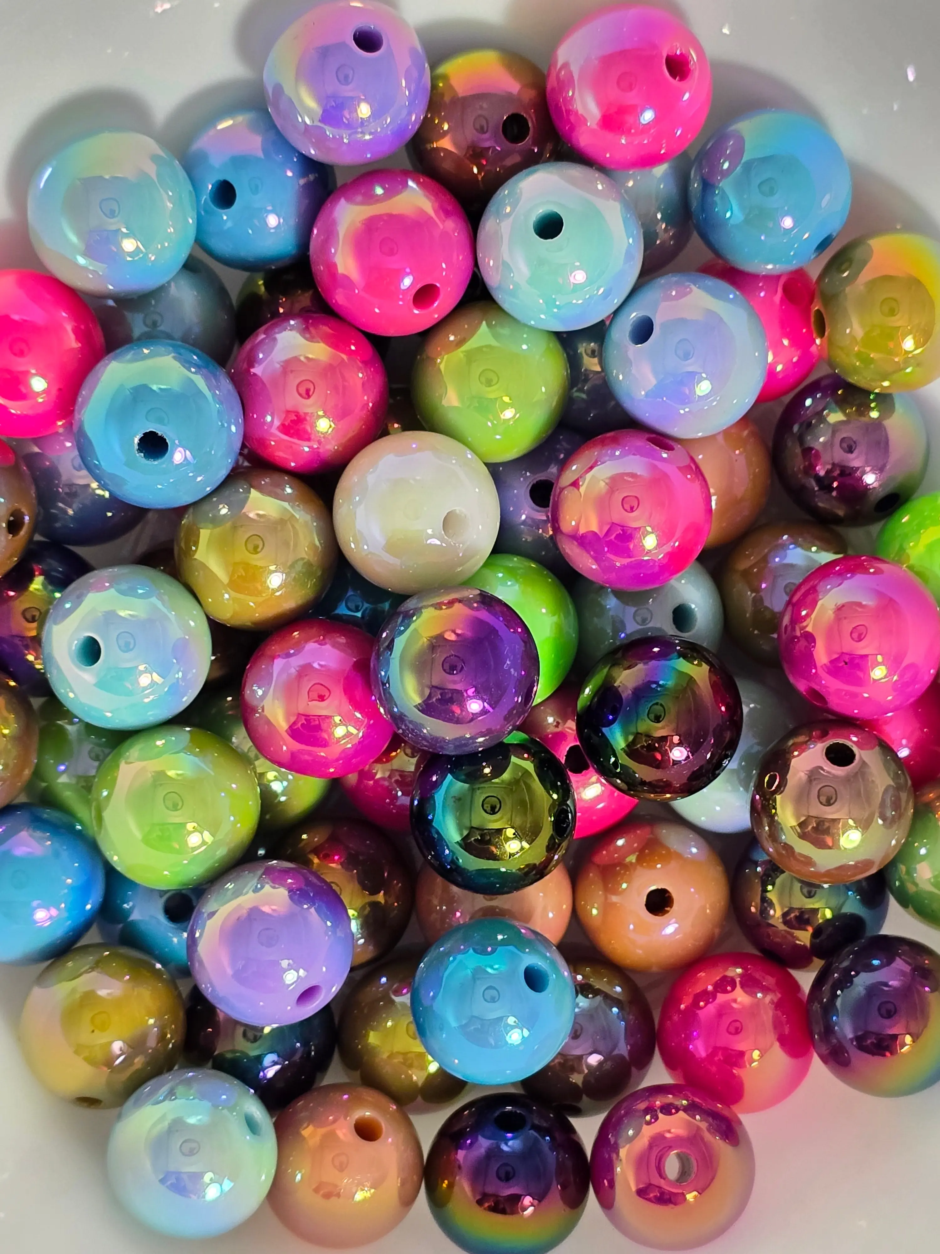 Acrylic Beads-25ct