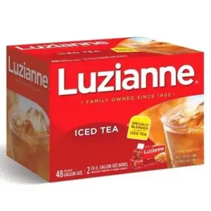 Luzianne Iced Tea Gallon Size Tea Bags 48 Count Perfect for Brewing Family Owned Since 1902 Special Blend