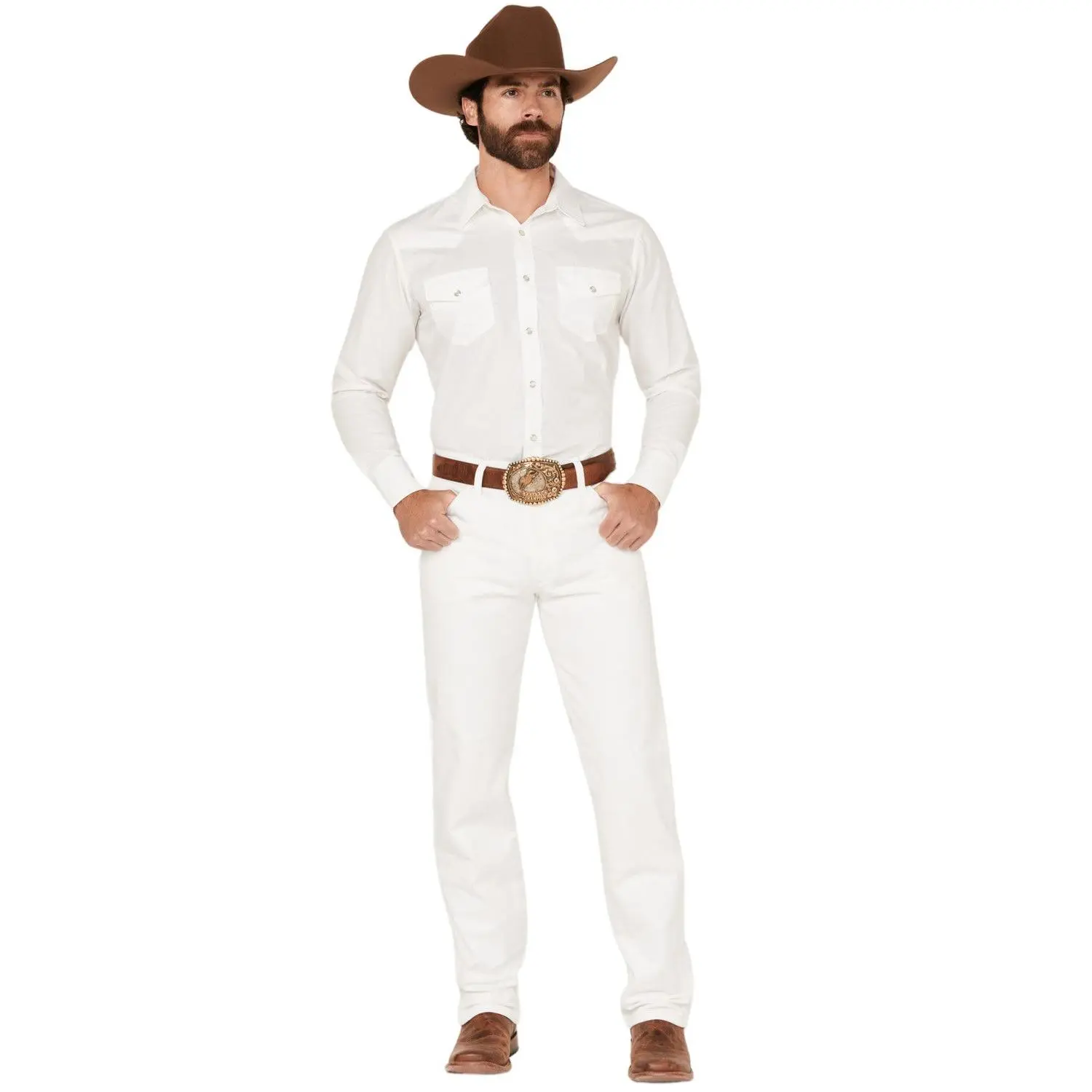 Wrangler Men's 13Mwz Cowboy Cut Original Fit Denim Jeans - 1013Mwzwi