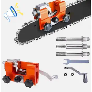 Portable Chain Saw Blade Sharpener, 1 Set Manual Chainsaw Blade Sharpener, Chain Saw Accessories for Home & Garden, Power Tool Accessories, Heavy-Duty