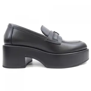 Pre-owned CHANEL Calfskin Small Leather Goods LOAFERS Loafers