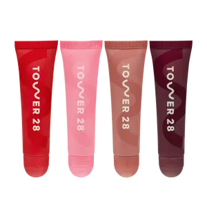 Tower 28 LipSoftie Lip Treatment Set- Soft-Shine Finish, Hydrating Lip Balm Heals and Repairs Chapped Lips - Clean, Vegan, Cruelty Free Skincare