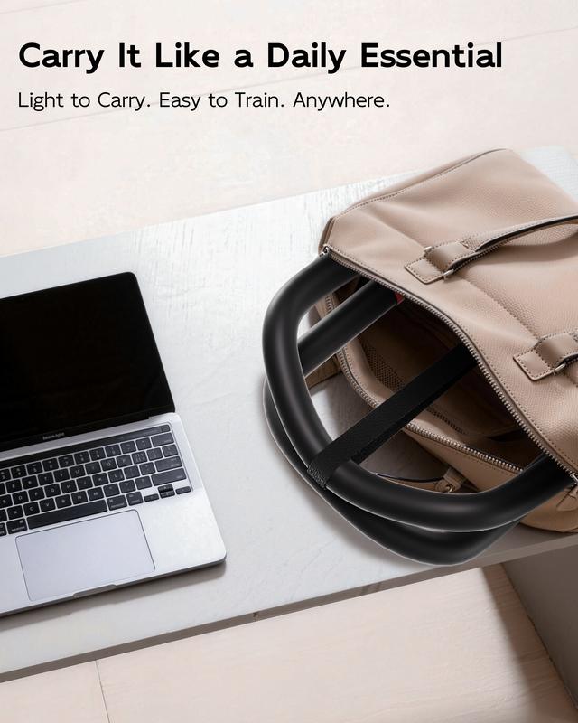 HOPHORSE Ab Machine, Core & Sit Up Exercise Equipment for Home Gym, Ab Workout Equipment for Stomach Workout, Resistance Bands, 4 Resistance Levels, Adjustable, Automatic Rebound, Ab Trainer Machine