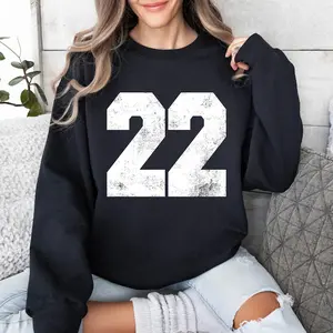 Holafish Women's Digital Print Crewneck Sweatshirt an Ultra Comfortable Fleece Lined Unisex Top for Everyday Layering and Relaxed Style